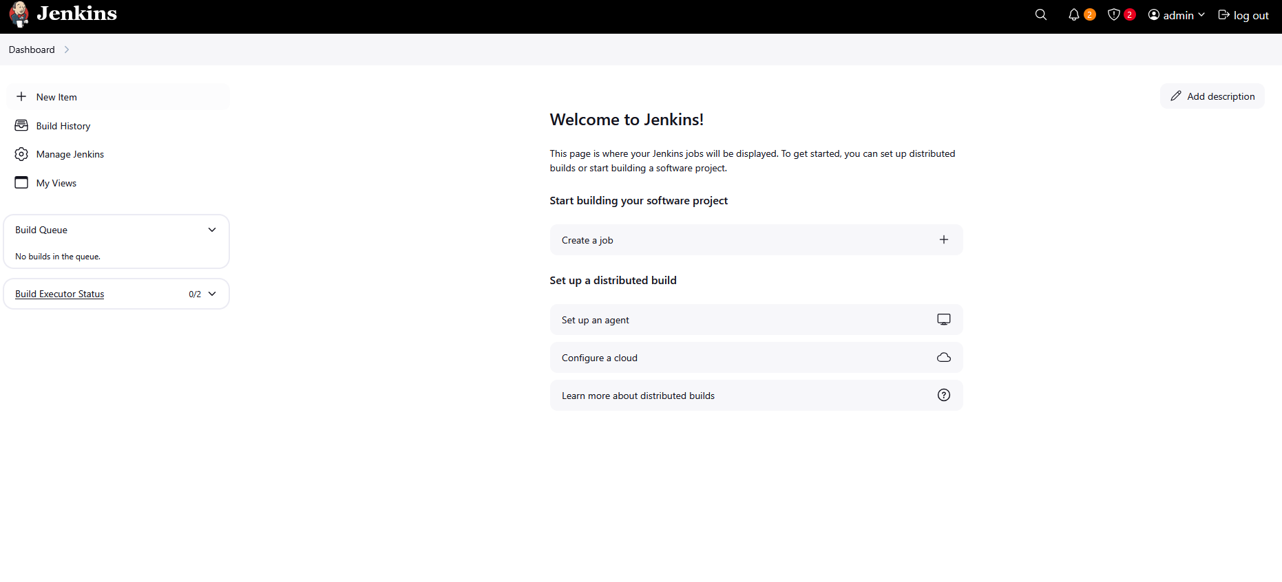 Jenkins Dashboard